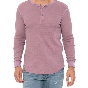 Sol Angeles Men's Thermal Shirt Purple